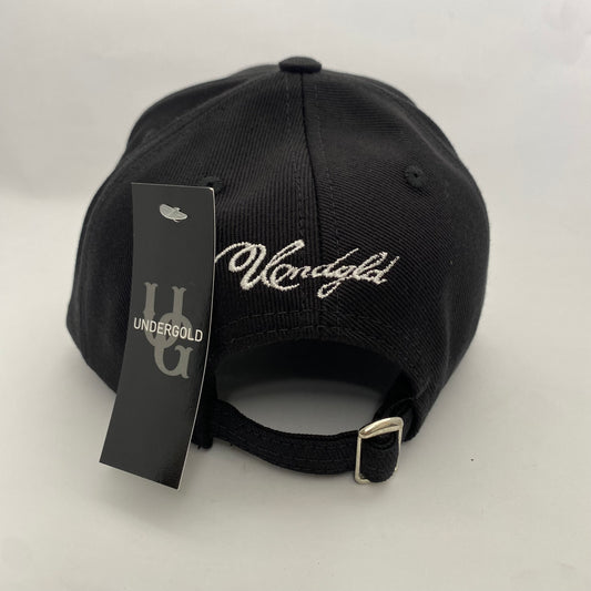 Gorra Undergold Negra Logo “U” Blanco