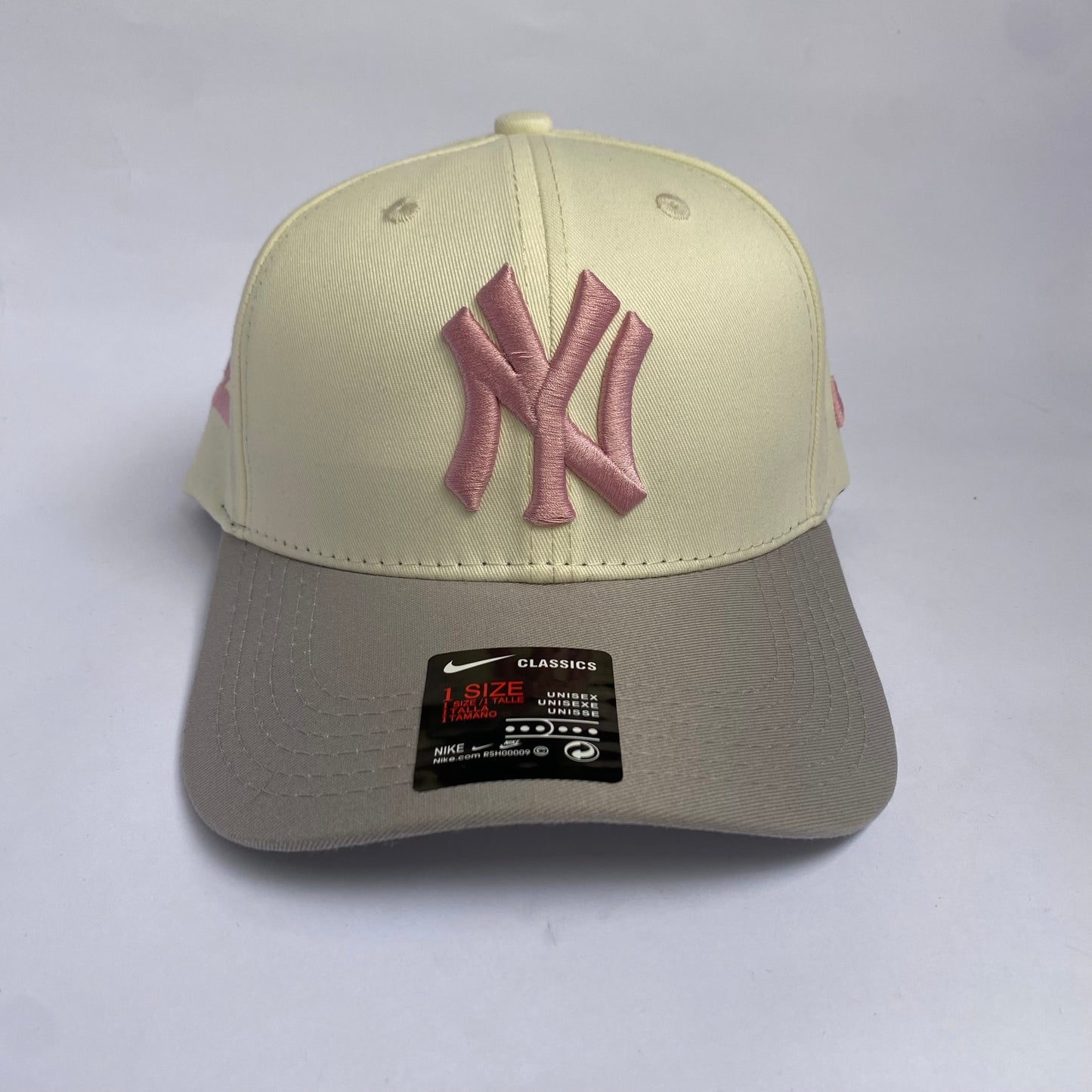Gorra New York Yankees Nike Classics Beige / Rosa
