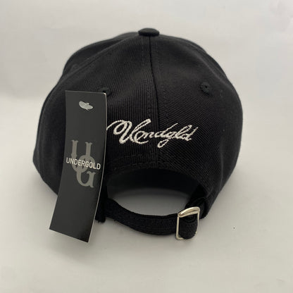 Gorra Undergold Negra Logo “U” Blanco