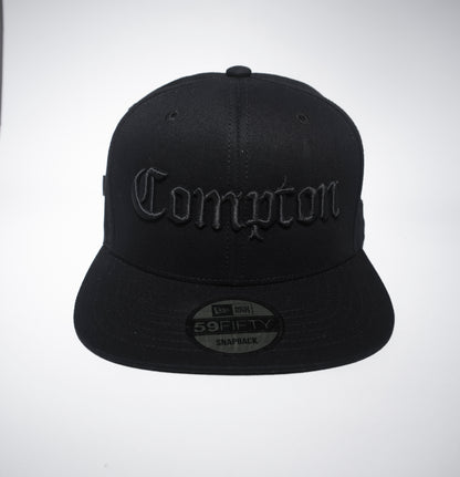 Gorra “Compton” Negra Snapback