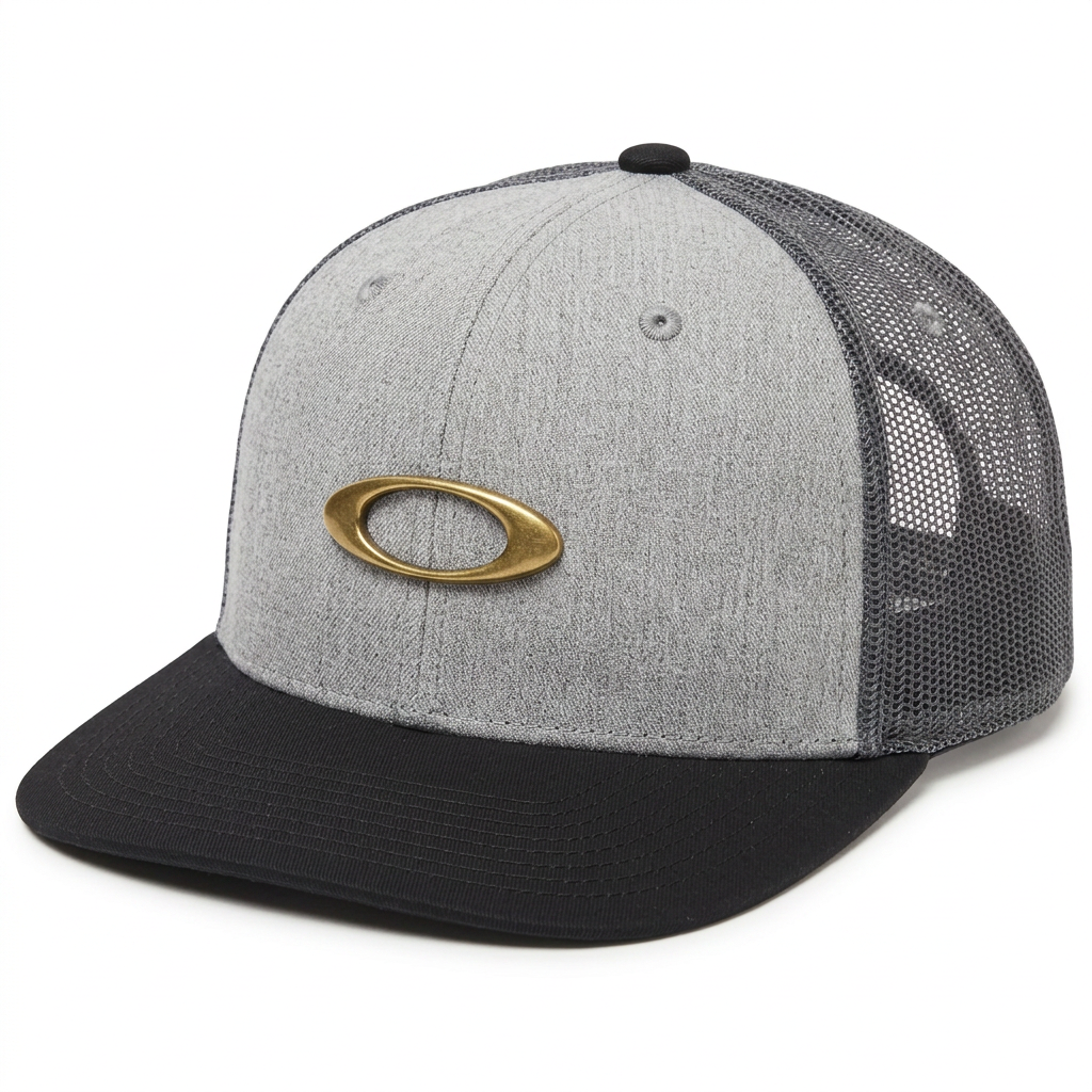 Gorra Oakley Trucker Ellipse Heather Gris