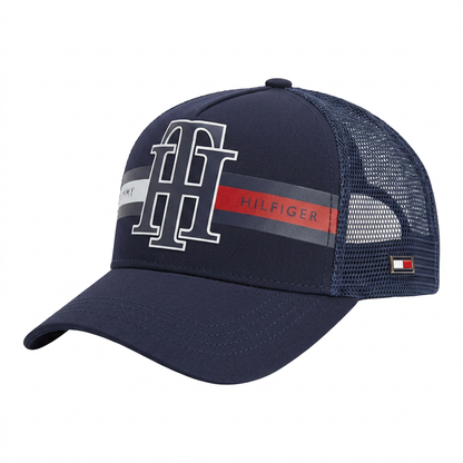 Gorra Tommy Hilfiger Monogram Trucker Azul