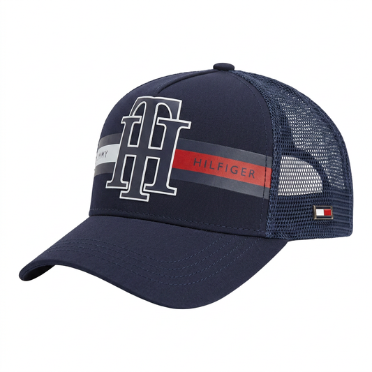 Gorra Tommy Hilfiger Monogram Trucker Azul
