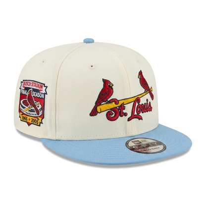 Gorra New Era 9FIFTY St. Louis Cardinals Cream Sky Blue