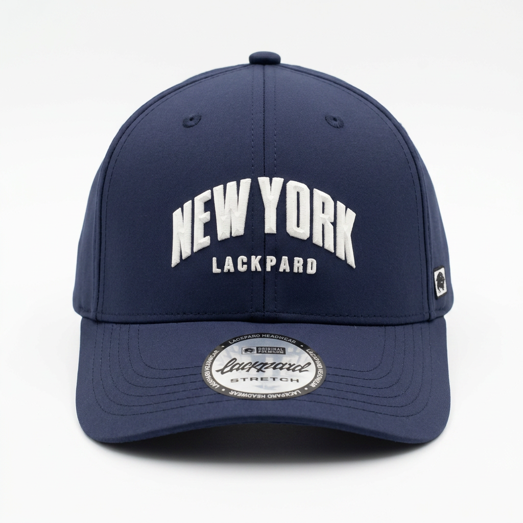 Gorra Lackpard New York Stretch Azul Navy Ajustable