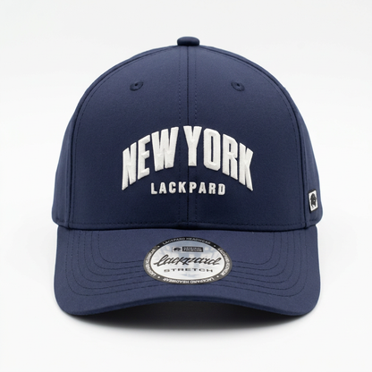 Gorra Lackpard New York Stretch Azul Navy Ajustable