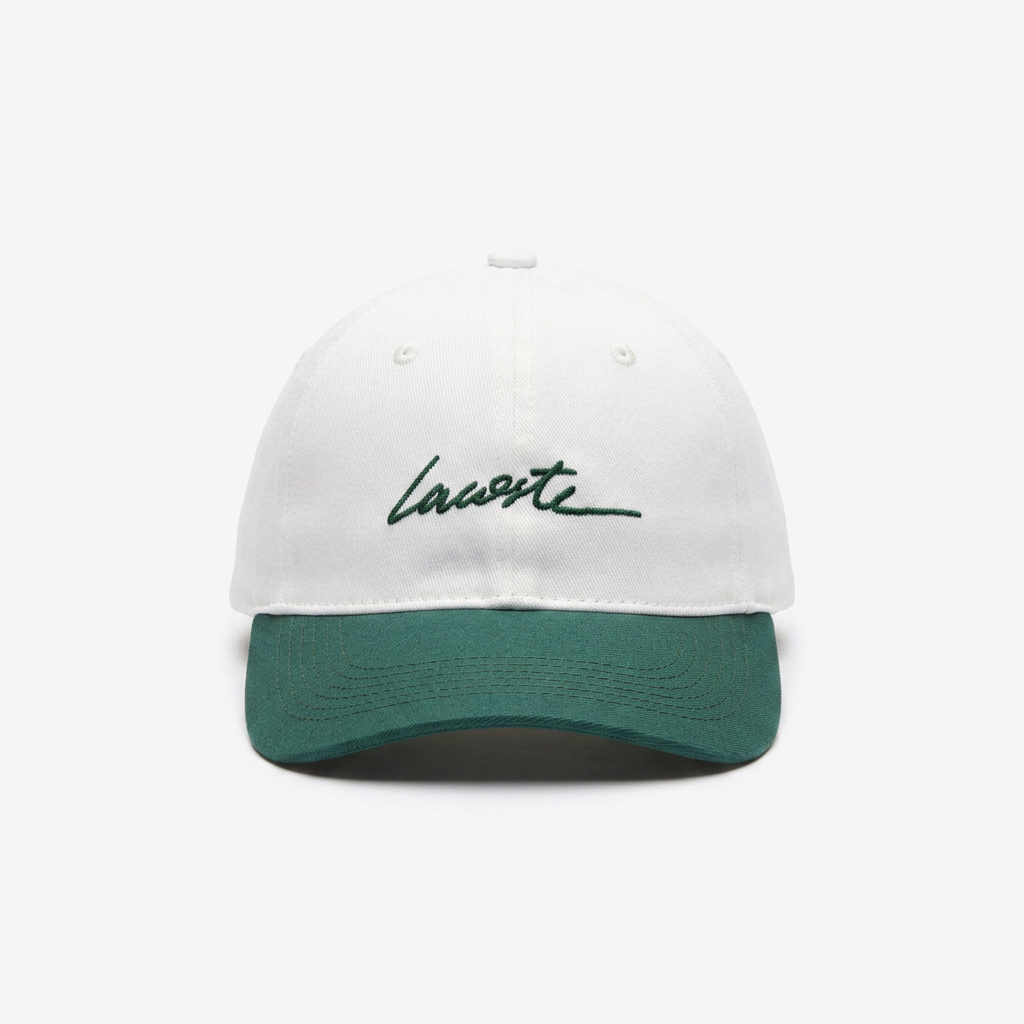 Gorra Lacoste Signature Blanca